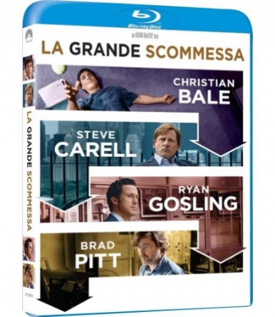 Locandina italiana DVD e BLU RAY La grande scommessa 